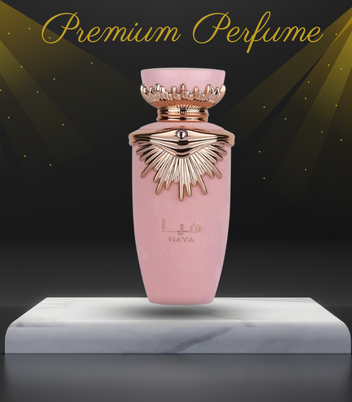 Lattafa Haya Eau de Parfum Spray for Women, 3.4 Ounce